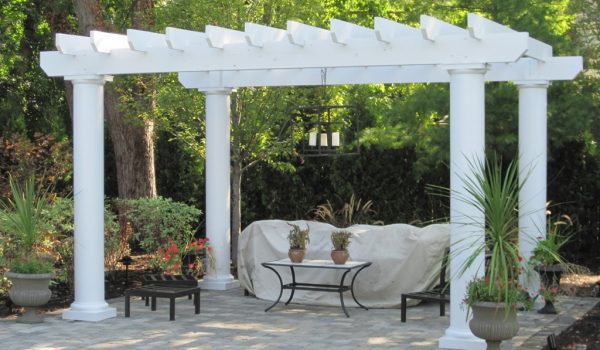 Broward County plastic pergola example pic